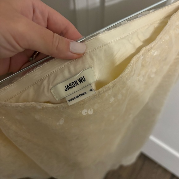 Jason Wu Sequin Midi Skirt - Picture 3 of 4